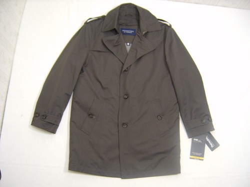 Roundtree & Yorke Mens Remove 3 in 1 Jacket Pea Coat Water Resistant Gray L $295 - Picture 5 of 12