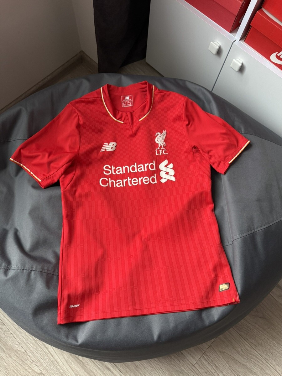リバプール　2015/2016シーズン　ホームユニフォーム New Balance リバプール 15-16 ホーム 半袖レプリカユニフォーム