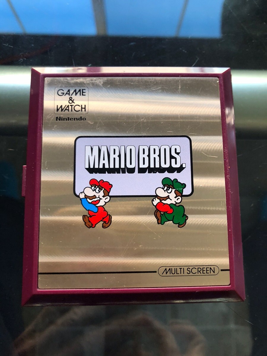 任天堂 - 激レアMARIO BROS. GAME&amp;WATCH POKKAバージョン 任天堂 - 激レアMARIO BROS. GAME&WATCH POKKAバージョン