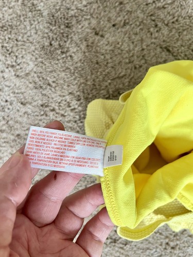 Cat & Jack Toddler Yellow One piece Swimsuit Frilly Size 5T - Picture 5 of 5