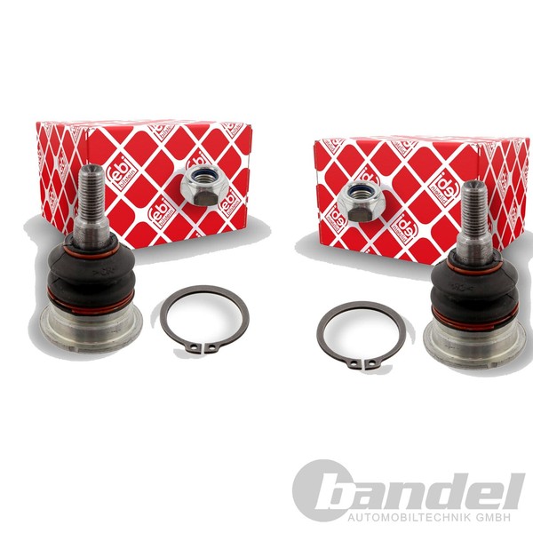 2X febi bilstein Traggelenke Oben Vorne Beidseitig Passend FÜR Hyundai Sonata-image