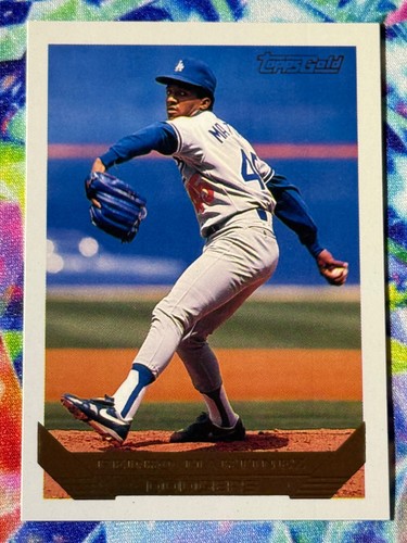 Pedro Martinez #557 1993 Topps Gold card