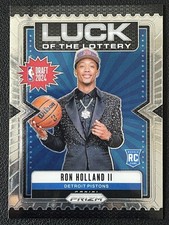 Ron Holland II 2024-25 Panini Prizm Basketball Luck of the Lottery RC #4