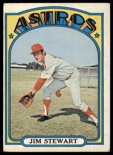 1972 Topps Set Break Jim Stewart #747 Vg Combine Shipping