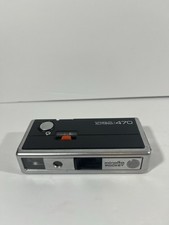 MINOLTA AUTOPAK 470 Camera With POCKET FLASH 110 UNTESTED Vintage AS IS