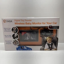 YADA Digital Tiny Traveler Wireless Baby Monitor For Your Car W/ 4.3” Screen