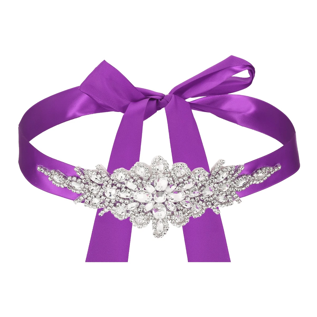 how to stop glitter falling off dress * Pearl & Rhinestone Accented Bridal Wedding Sash Belt 8 White