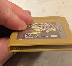 Pokemon Gold Version (Nintendo Game Boy Color)