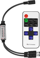 RF Mini Wireless Remote Controller for Single Color 3528 2835 5050 LED Strip Lig