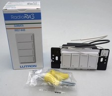 Lutron Sunnata RRST-W4B-WH-4Button White Radi...