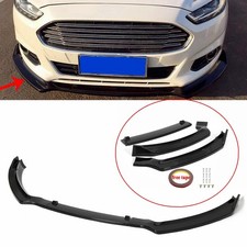 Schwarz Glanz Diffusor Frontlippe Frontspoiler Für Ford Mondeo 2013-2016
