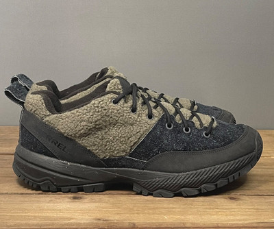 Merrell Men's MQM Ace Fleece 1TRL Hiking Sneaker Size 12 Black Olive Green