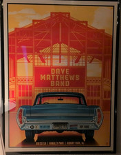 Dave Matthews Band Concert Poster Art Print Bradley Park Asbury Park NJ 09/22/19