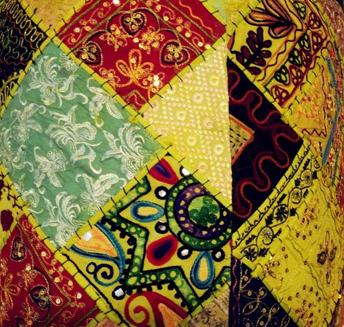 24" BANJARA TRIBAL OTTOMAN STOOL FURNITURE BENCH POUF POUFFE PILLOW COVER - Picture 11 of 12