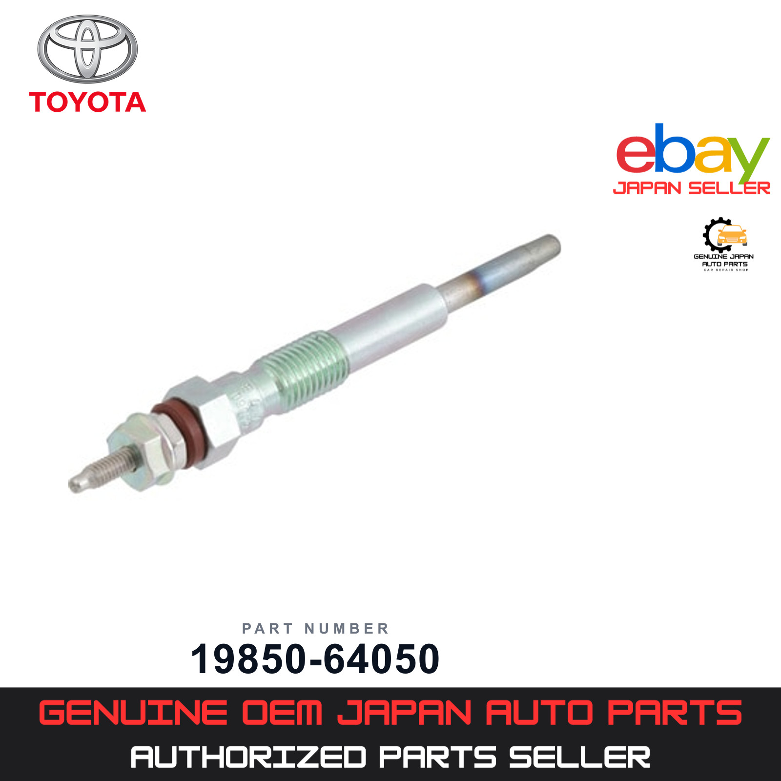 19850-64050 Toyota Genuine OEM Glow Plug JDM Japan Parts