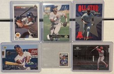 Juan Gonzalez 6 Card ROOKIE/INSERT Lot Texas Rangers