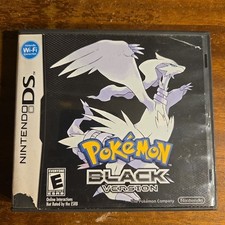 Pokemon Black - Original Case -NO GAME -Fast Shipping Authentic
