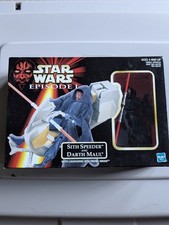 Star Wars Sith Speeder And Darth Maul Episode 1 Sealed In box