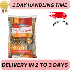 Pennington Medium Bird Blend Bird Food for Cockatiels, Love Birds; 3 lb Bag