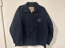 Vintage 90s West Coast Choppers Jesse James Workwear Lined Mechanic Jacket Large