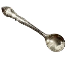 vintage sterling silver miniature spoon BROOCH jewelry pin 2.5" long