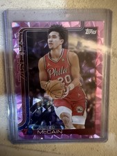 2025-26 Topps - Jared McCain #24 Diamante Flagship Pink SP, Card 24