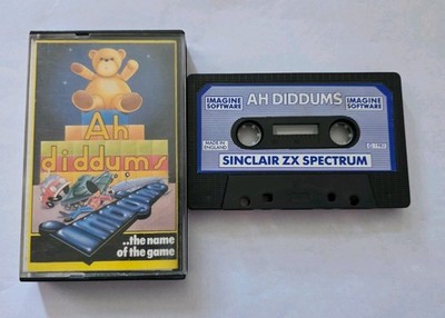 Sinclair ZX Spectrum 48K Spiel - AH DIDDUMS - Imagine - getestet siehe Bild 