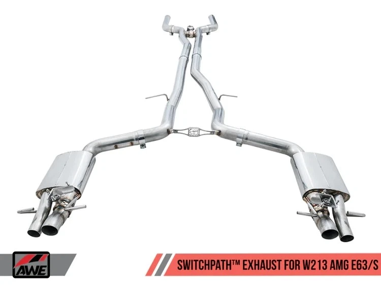 AWE Tuning SwitchPath Exhaust System for Mercedes-Benz W213 AMG E63 Sedan/Wagon - Image 2 of 4