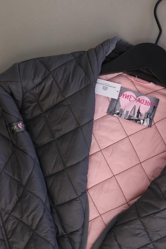 ⭐ Frieda&Freddies Regular Jacke für Damen Gr. 44, XL grau aus Polyamid ⭐ - Bild 8 von 8