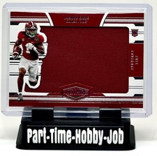 2023 Chronicles Plates Patches Jahmyr Gibbs RC Rookie Jumbo Jersey Lions Alabama