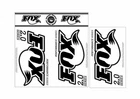 Fox 2.0 Performance Series Shock Decal Stickers White Black #1