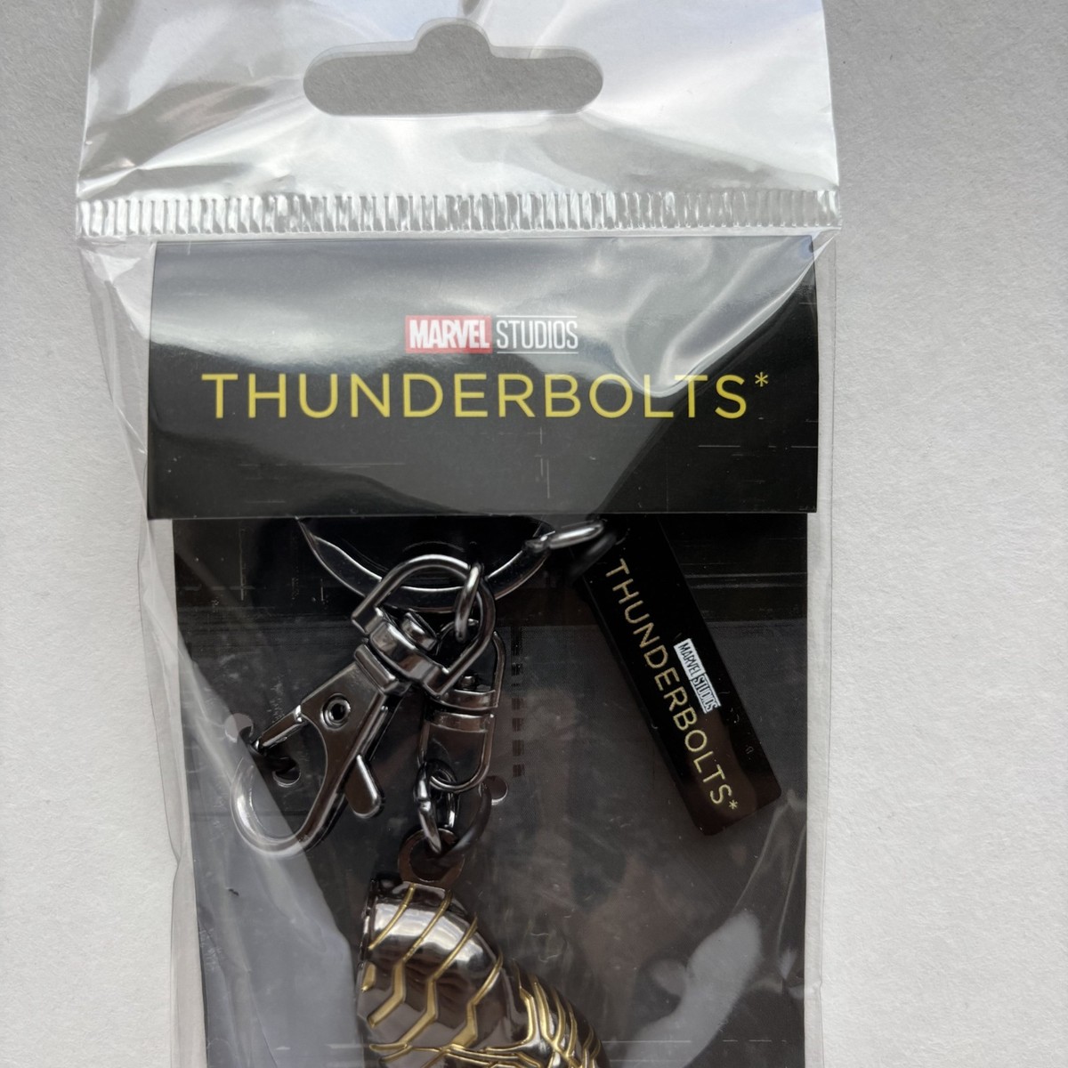 Marvel Thunderbolts Bucky Arm Keychain Winter Soldier Movie