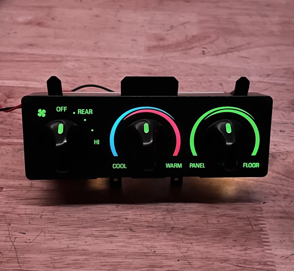 ✅1999-2002 Ford Expedition Front Overhead Climate Control OEM (Controls Rear) - Image 2 of 4