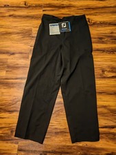 FootJoy Ladies HydroLite Waterproof Golf Pants Size Large Black BNWT
