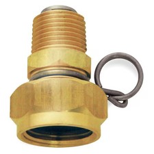 Sani-Lav Swivel Hose Adapt,Brass,1/2 MNPT,2 In L N11 Sani-Lav N11 2" Brass