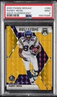 2020 PANINI MOSAIC GOLD FLUORESCENT #283 RANDY MOSS #/20 PSA 9