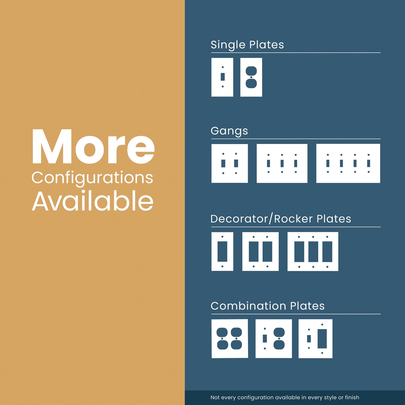 Satin Nickel Triple Wall Plate Light Switch Cover Classic Architecture Style