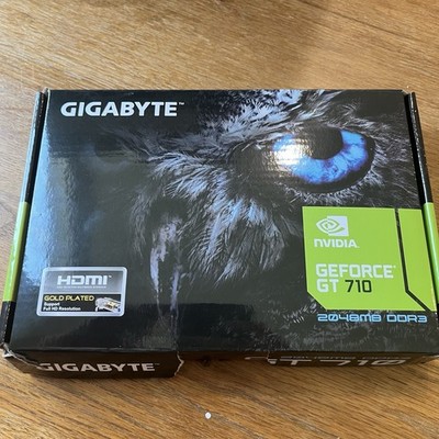 Gigabyte GeForce GT 710 1GB GDDR5 HDMI DVI VGA Graphics Card NEW