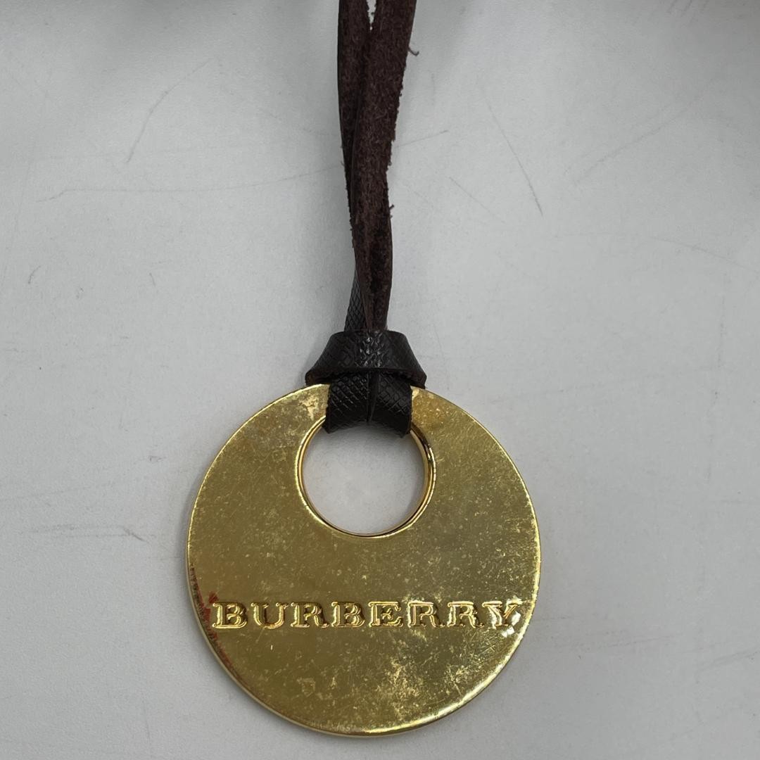 Burberry Leather Drawstring Backpack Shadow Horse… - image 15