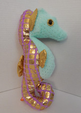 Wild Republic Foilkins Mint Green Seahorse Plush