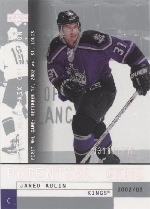 2002-03 Upper Deck Mask Collection - Jared Aulin #148 - 1 of 1
