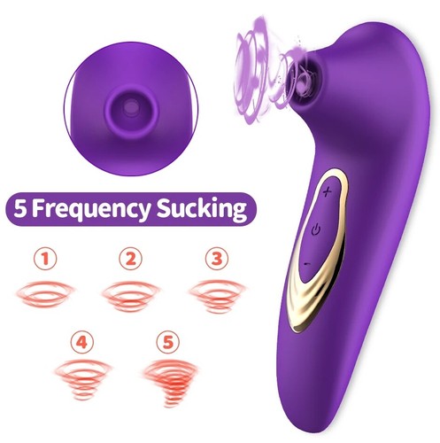Clit Sucker Nipple Vibrator G-Spot Stimulation Sex Toys for Women Masturbation - Picture 8 of 16