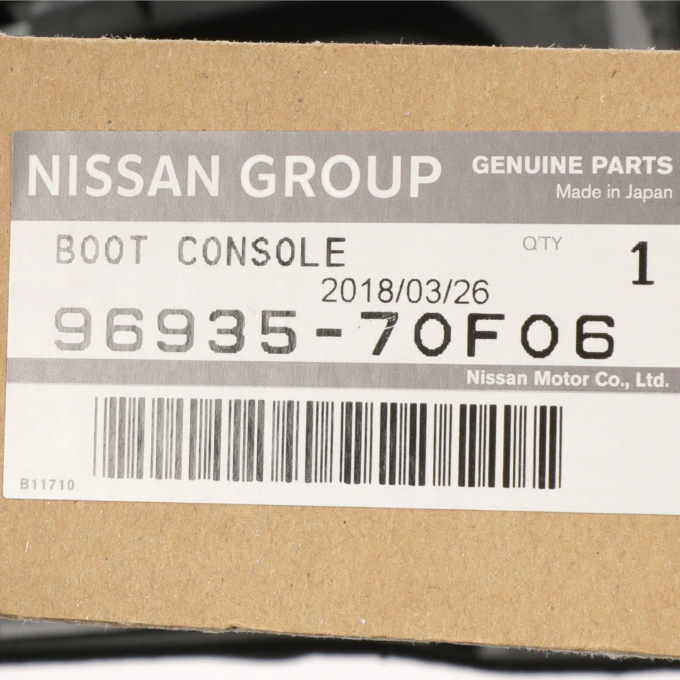 Nissan 240SX 1995-1998 consola central embrague cambio arranque antipolvo OEM NUEVO 9693570F06 Foto 3 de 3