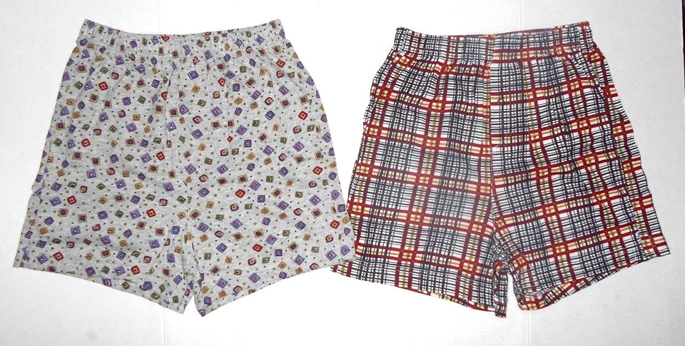 Roupa íntima vintage rara adolescentes meninos 2 Fruit Of The Loom L 14-16 confortável verão HTF - Imagem 4 de 4