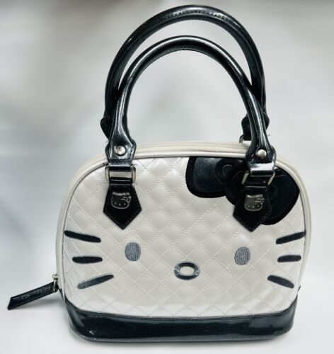 Loungefly - Hello Kitty Embossed Bowling Tote Bag - Gray