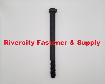 1/2-13 x 6-1/2 Hex Head Cap Screws 1/2x13 x 6.5 Bolts 1/2x13x6-1/2 Grade 8 Plain