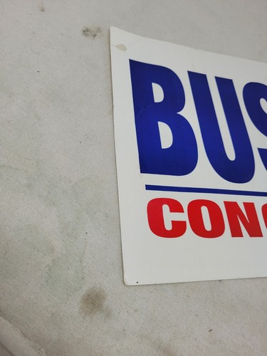 George Bush In political poster Congress Out! Rare 17 X 9.5" Original George Bus - Picture 5 of 12