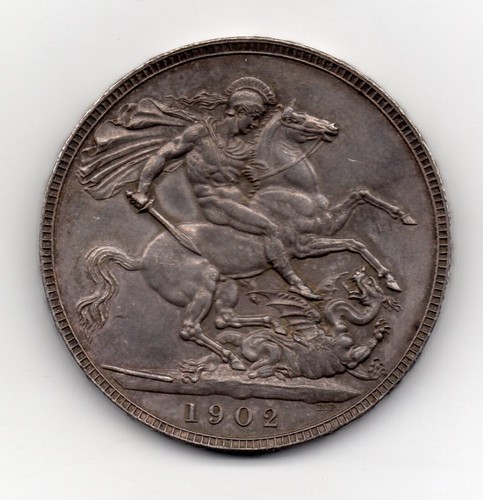 1902 Crown, Edward VII - Picture 2 of 2