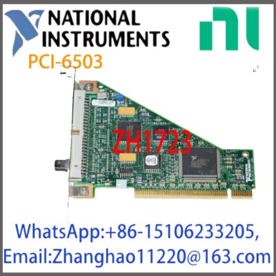 NI PCI-6503 24-Line Digital Input/Output PCI Card | eBay
