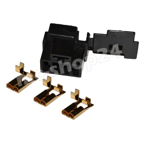 H4 Lampenfassung 90 Grad Gewinkelt Mit Kabel – Für Halogen & LED, Bis 70 Watt, 6–24 V, P43t
